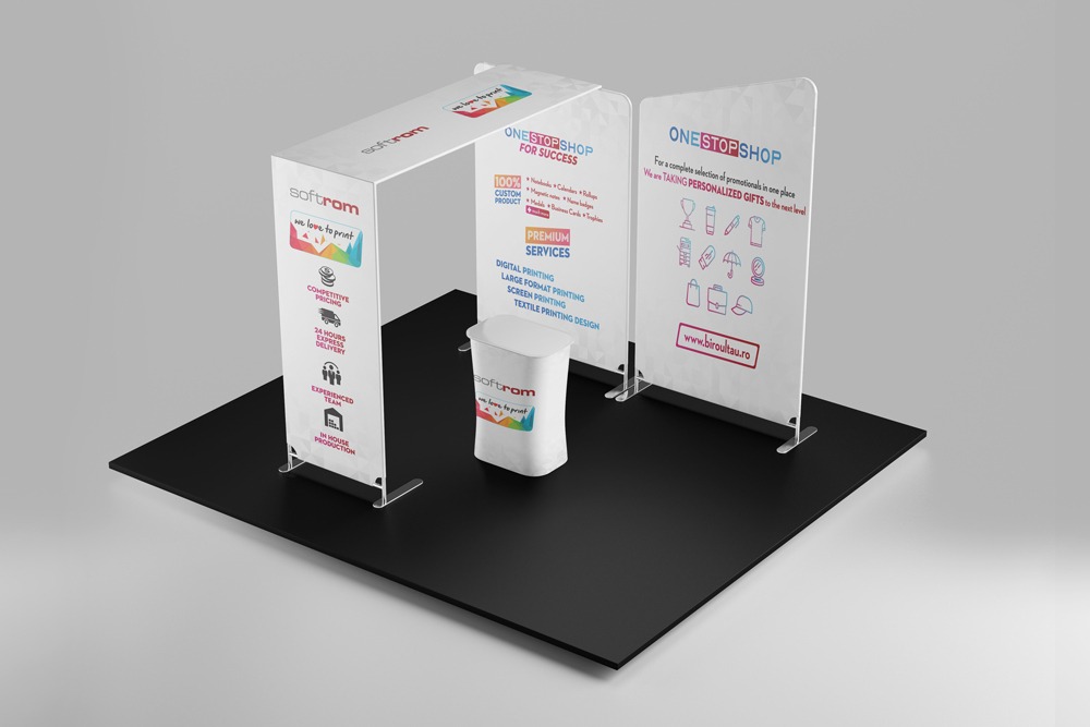 BiroulTau exhibition design by Victor Sosea